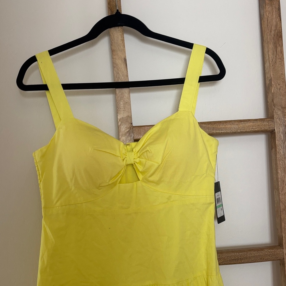 Guess Yellow Maxi Dress